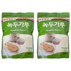 OTTO 五土 綠豆粉, 2個, 800g