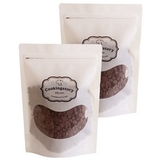 LE BOURNE 巧克力豆, 2包, 1kg