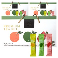 JEJU DAMUM 高級茶棒 250g x 3種組合, 3套