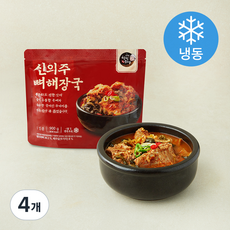 신의주찹쌀순대 신의주 뼈해장국 (냉동), 900g, 4개