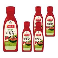 CJ Haechandle 好餐得 滿滿蘋果拌醬, 470g, 5個