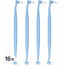 르메이스 컬러 치간칫솔 블루, 1개입, 16개