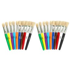 卡斯比藝術學校圓刷 10 件套 2162, 混合色, 2套