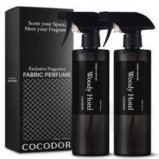 COCODOR 珂珂朵爾 織物香氛除臭劑 木質飯店 正裝, 2個, 500ml
