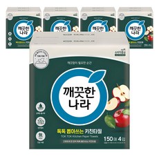 KleanNara 可綠納樂 Tok tok抽取式廚房紙巾, 150張, 20盒