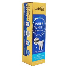 Lab52 齒妍堂 深層美白牙膏，四效合一，含3%雙重活性美白因子, 80g, 1條