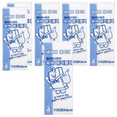SSCSSAC 특대형 매직스펀지 본품, 6개