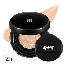 머지 더 에어리 씬 커버 쿠션 파운데이션 13g, AC2 바닐라, 2개