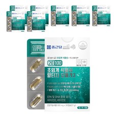 종근당 20100 초임계 식물성 알티지 오메가3, 30정, 8개