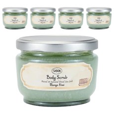 香芒奇異果 磨砂膏, 320g, 5罐