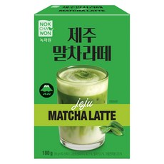 녹차원 제주말차 라떼분말, 18g, 10개입, 1개