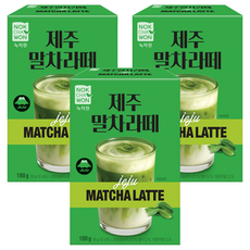 녹차원 제주말차 라떼분말, 18g, 10개입, 3개