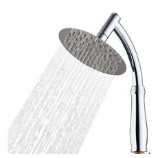 不鏽鋼頂噴花灑, 銀色 雨淋式, 1個