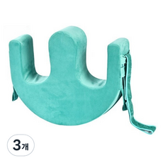 Biugo 天鵝絨綁帶姿勢變換靠墊, 3個