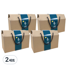 Inp 多用途提繩手提盒 2號(24 x 12 x 13 cm) 4入 + 滿月中秋紙帶 4入組, 2套, 混合色