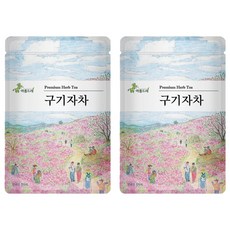 Areumdre 枸杞茶三角茶包, 1.5g, 25包, 2袋