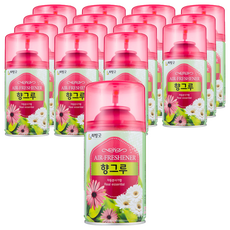 리빙굿 향그루 방향제 본품, 280ml, 16개, 숲속향