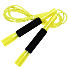 JFROPE 閃耀海綿跳繩速度, 黃色的, 1條