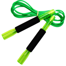 JFROPE Twinkle Freestyle 海綿高速跳繩, 綠色, 1個