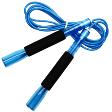 JFROPE Twinkle 海綿高速跳繩, 藍色, 1個