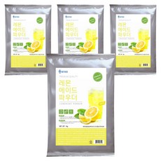 WITHGO 檸檬水即溶粉, 1kg, 1包, 4包