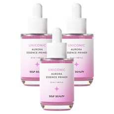 SELF BEAUTY 獨角獸保濕提光精華妝前乳, 單色, 3瓶