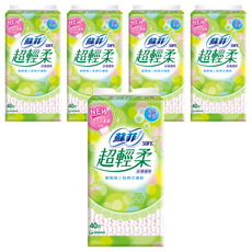 SOFY 蘇菲 超輕柔超薄護墊 天然無香, 14cm, 40片, 5包