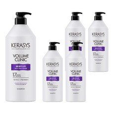 케라시스 볼륨 클리닉 단백질 샴푸 플로럴파우더향, 980ml, 5개