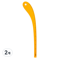 KORING 模板兼曲線尺 K-D-004, 2個, 單一顏色