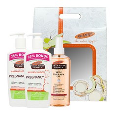 PALMER'S 孕婦護膚禮盒組 護理乳液 315ml 2入+精華油 150ml, 1套