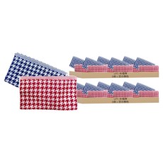 LIFE 來福牌 緹花毛巾 (精梳棉/柔軟親膚/洗臉巾), 混和顏色, 12條