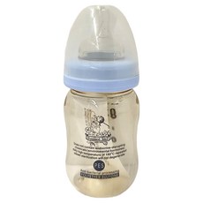 PES寬口徑奶瓶 寬口設計方便沖泡 安全材質耐高溫消毒 寶寶安心使用, 160ml, 1入, 301-5001