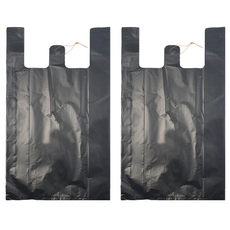 World Clean 黑色手提棉被塑膠袋, 200個, 50L