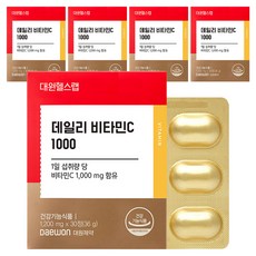 대원헬스랩 데일리 비타민C 1000 36g, 5개, 30정