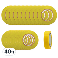 O-ON 絕緣膠帶 黃色, 40個