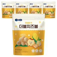 베베쿡 콘볼 과자, 치즈, 25g, 5개