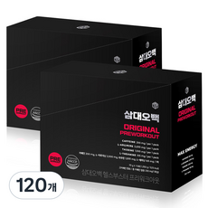 삼대오백 헬스부스터 프리워크아웃 에너지음료, 70g, 120개