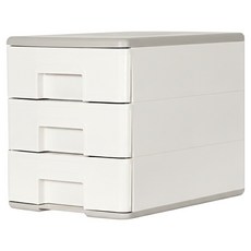 SHUTER 樹德 livinbox 玲瓏盒, 米色 + 灰色, 3層