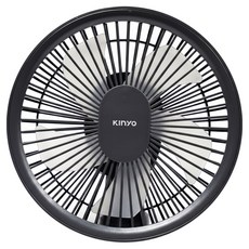 Kinyo 無線遙控LED吊扇 灰色, UF-7065