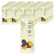 Jayeondaum 韓國產地瓜條隨手包, 20g, 40包