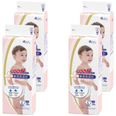 GOO.N 大王 日本境內版 敏感肌系列 黏貼型尿布, XL, 152片