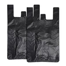 comet 黑色手提塑膠袋, 20L, 200個