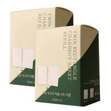 COACOS [Vegan Life] 雙層長方形服貼片補充包, 250入, 2個