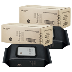 올곧은 프리미엄 엠보싱 유아물티슈 캡형, 75g, 70매, 20개