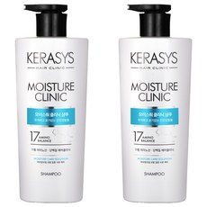 케라시스 모이스춰 클리닉 단백질 샴푸 플로럴파우더향, 600ml, 2개