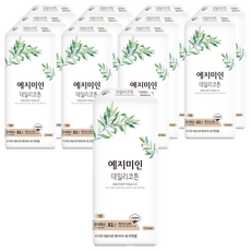 예지미인 데일리코튼 팬티라이너, 롱, 81개입, 12개