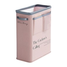 小麥購物 瑜珈墊摺疊收納籃 L2386, 1個, 玫瑰粉