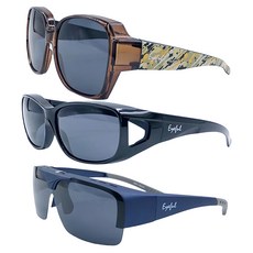 EYEFUL 兩用偏光太陽眼鏡套鏡組仲夏個性款 3件組