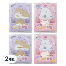 PINKFOOT 喵喵軟軟筆記本 2款 x 2入組