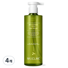 MAXCLINIC 玻尿酸維他命油泡沫, 310克, 4個